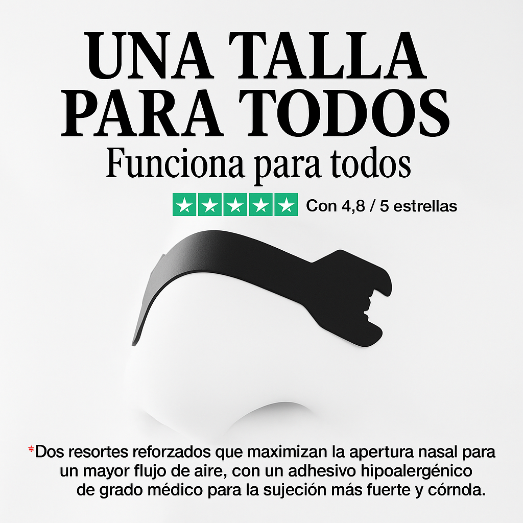 Tiras Nasales TrendTrove. PARA UN MEJOR DESCANSO.